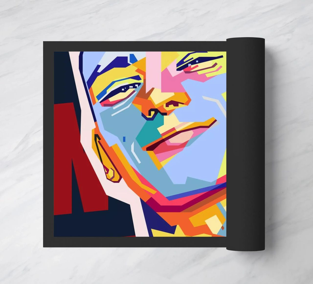 Darwin Núñez Style WPAP zerbino da KP Artwork