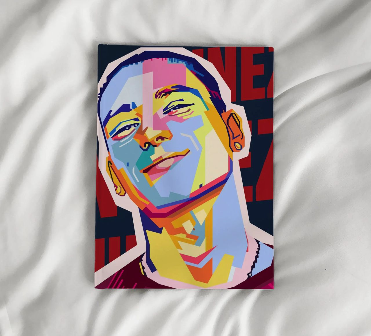 Darwin Núñez Style WPAP notebook by KP Artwork