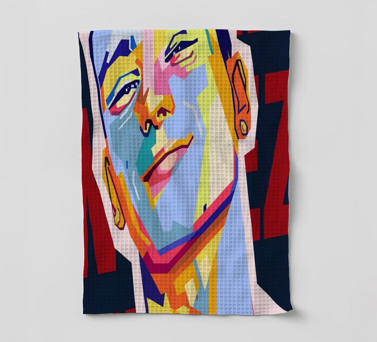 Darwin Núñez Style WPAP canovaccio da cucina da KP Artwork