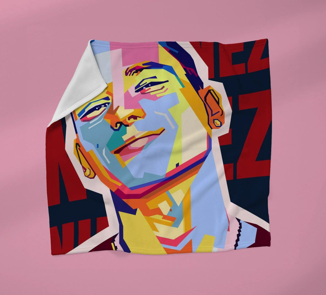 Darwin Núñez Style WPAP coperta in pile da KP Artwork
