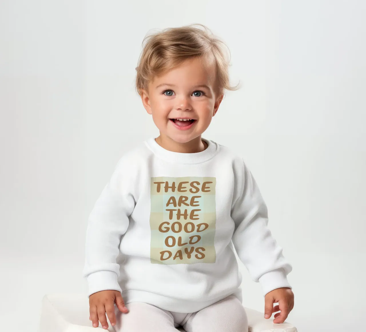 Questi sono i bei tempi andati felpa neonato da PitaraS