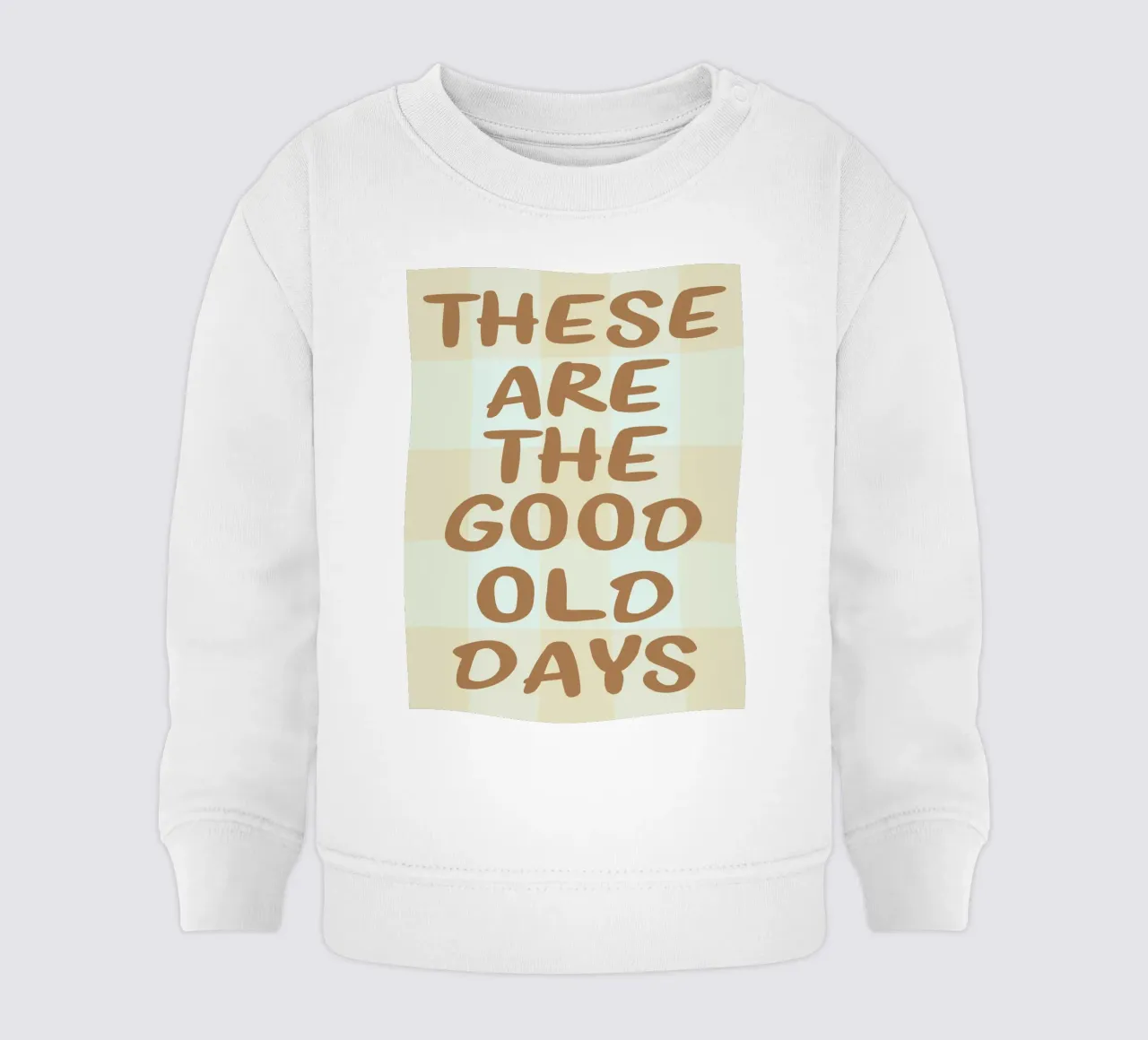 Questi sono i bei tempi andati felpa neonato da PitaraS