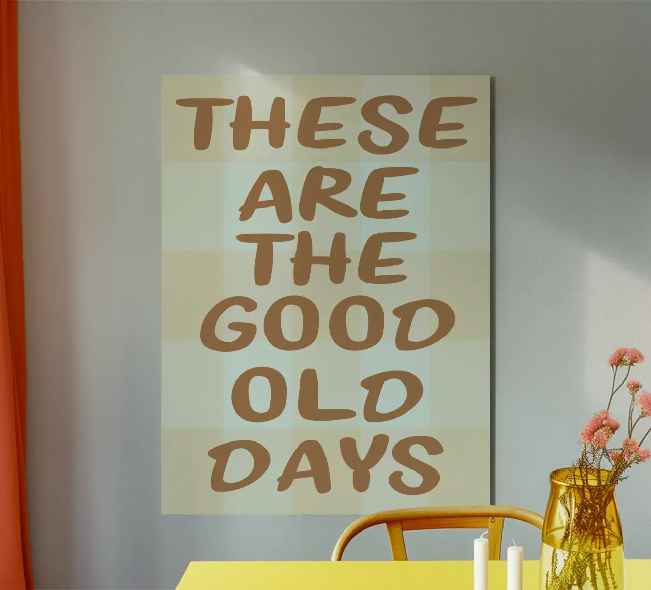 Questi sono i bei tempi andati alluminio dibond da PitaraS