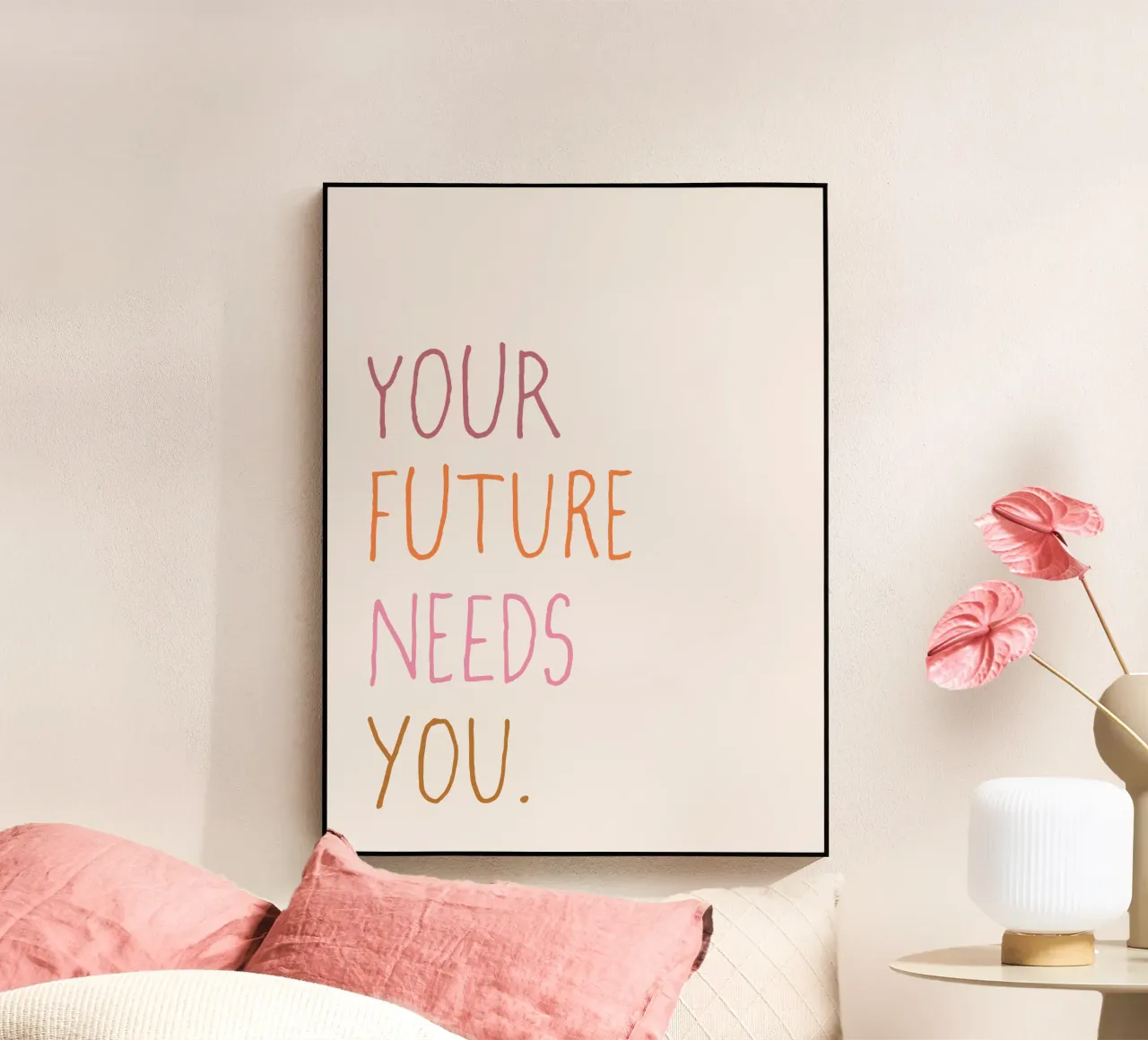 Your future needs you plexiglass da studio stine