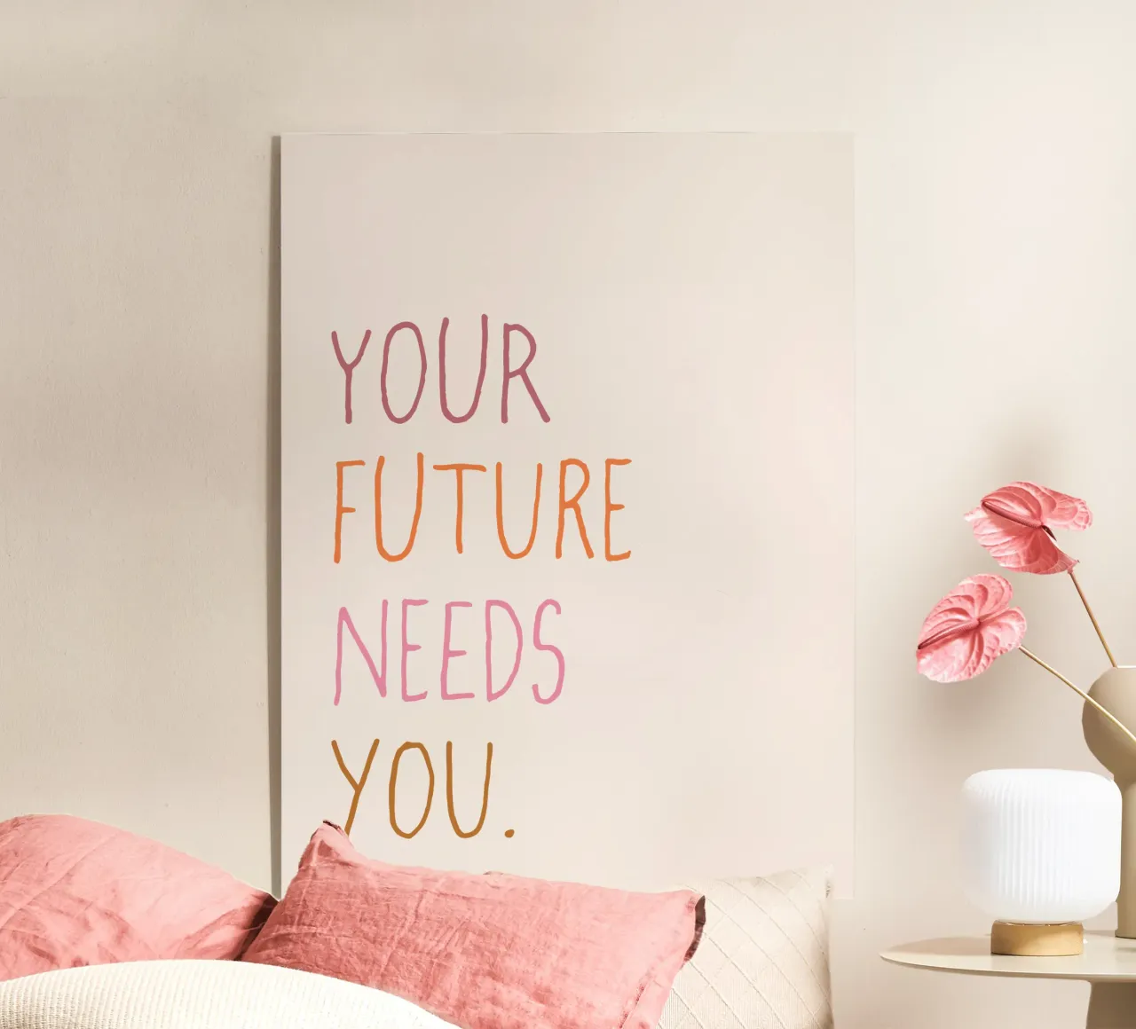Your future needs you plexiglass da studio stine