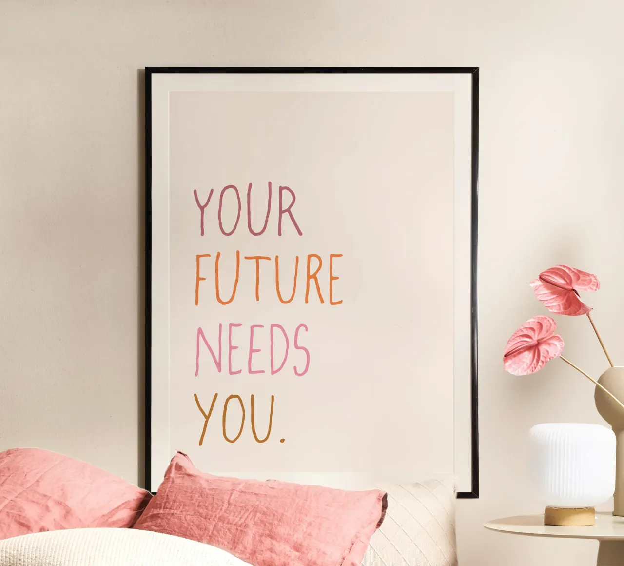 Your future needs you poster da studio stine