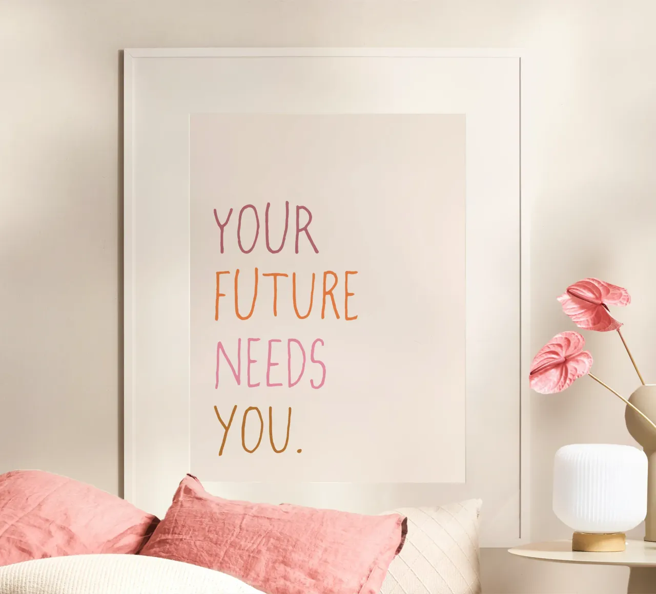 Your future needs you poster da studio stine
