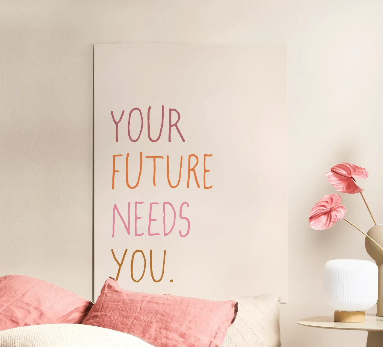 Your future needs you poster da studio stine