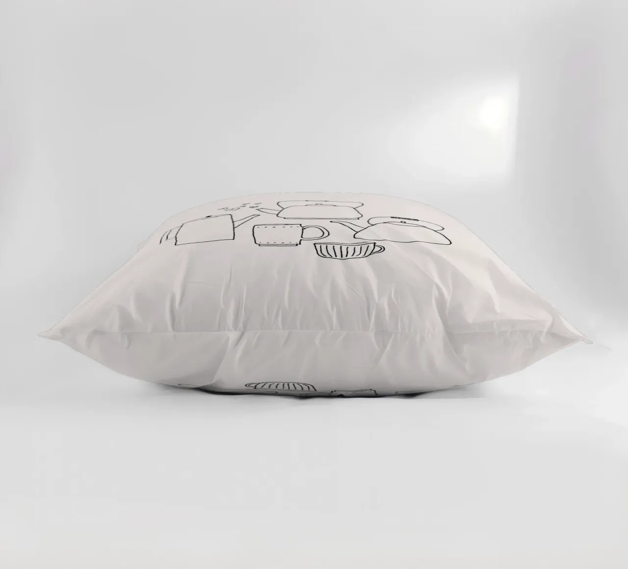 Drink something hot & handle it cuscino da studio stine