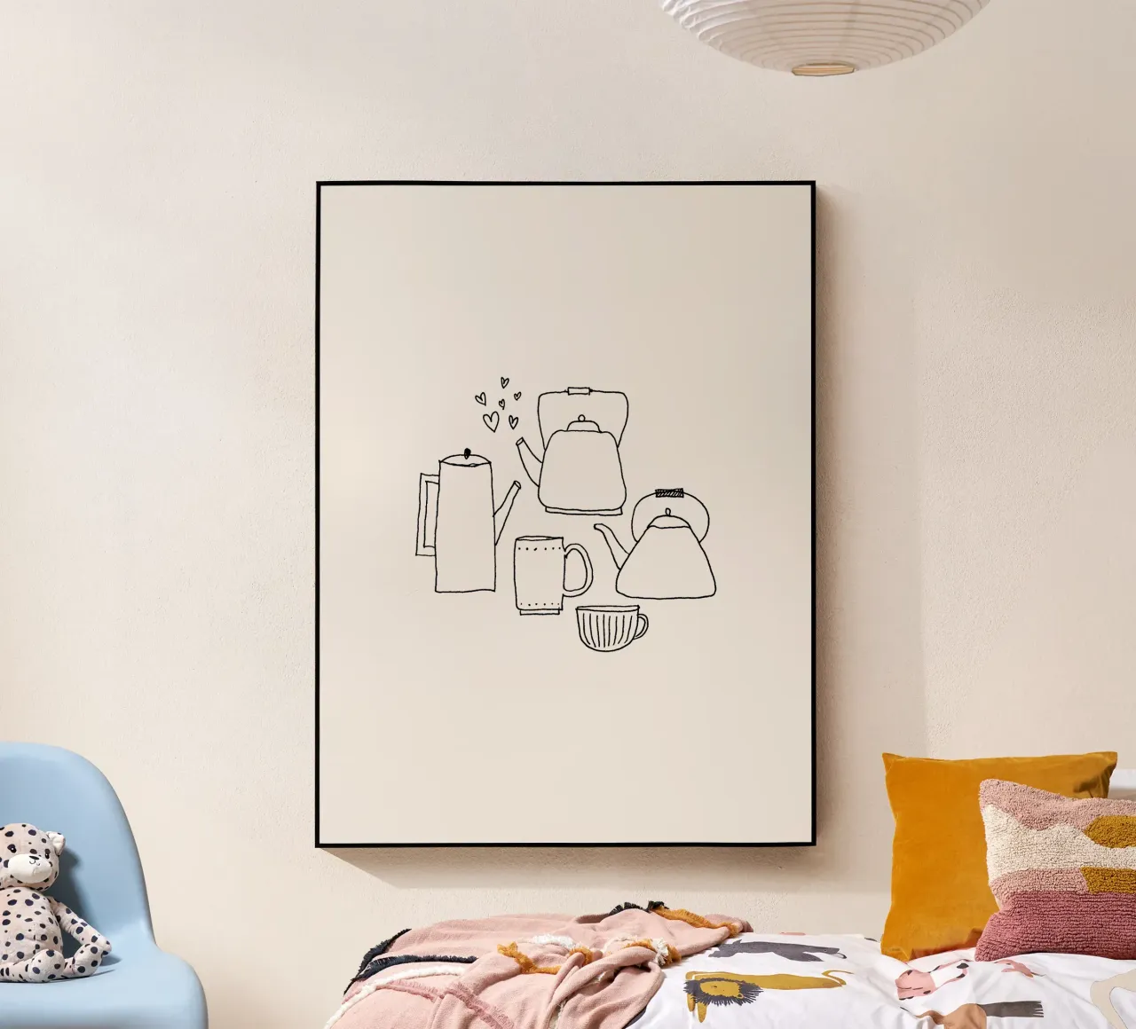 Drink something hot & handle it plexiglass da studio stine