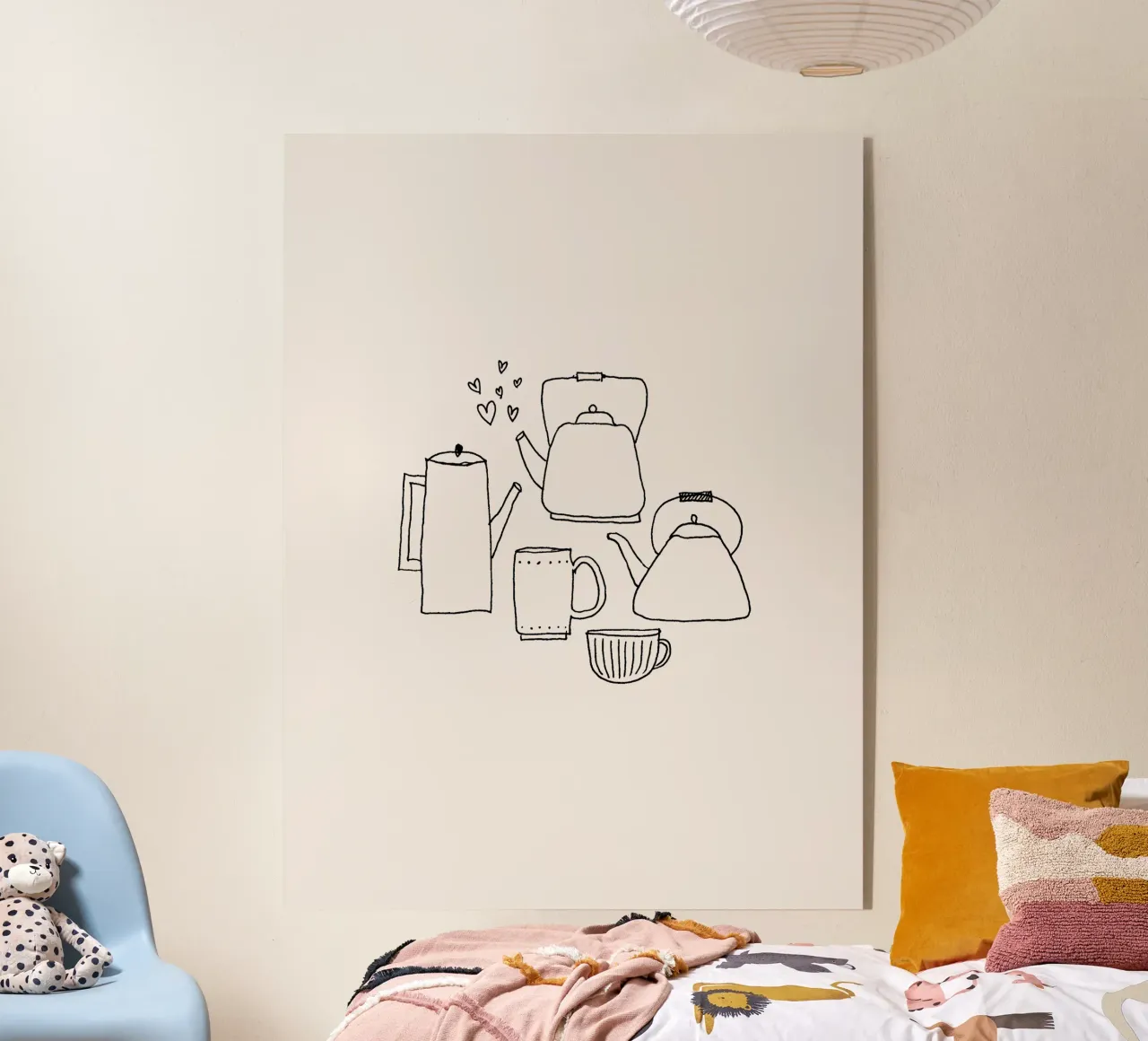 Drink something hot & handle it plexiglass da studio stine