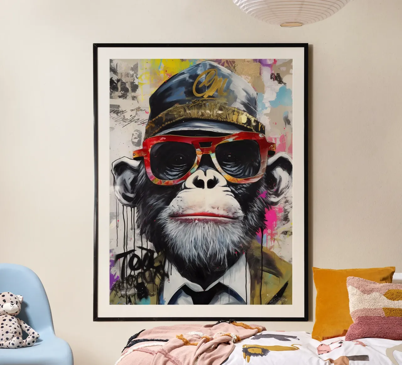 Gorilla poster da Artsy Bessy