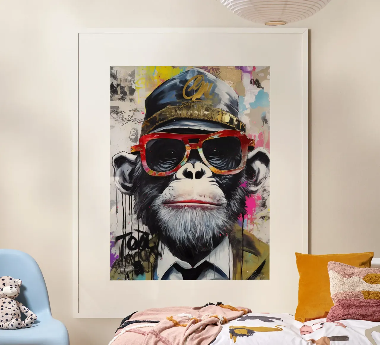 Gorilla poster da Artsy Bessy