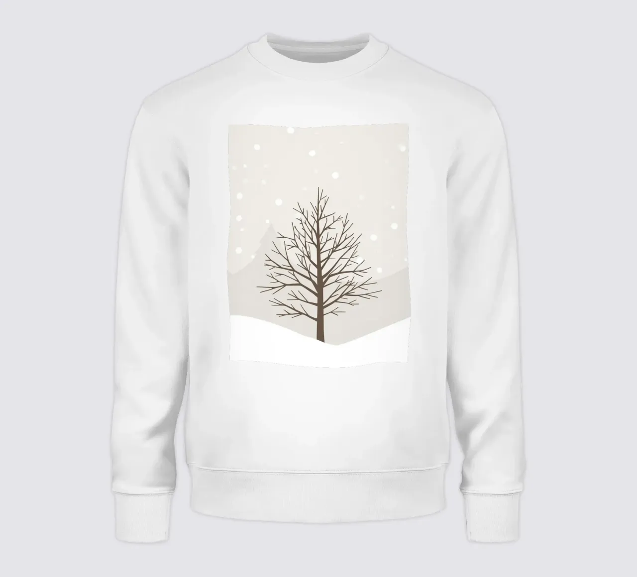 Albero invernale tranquillo felpa da Nordic Noel Studio