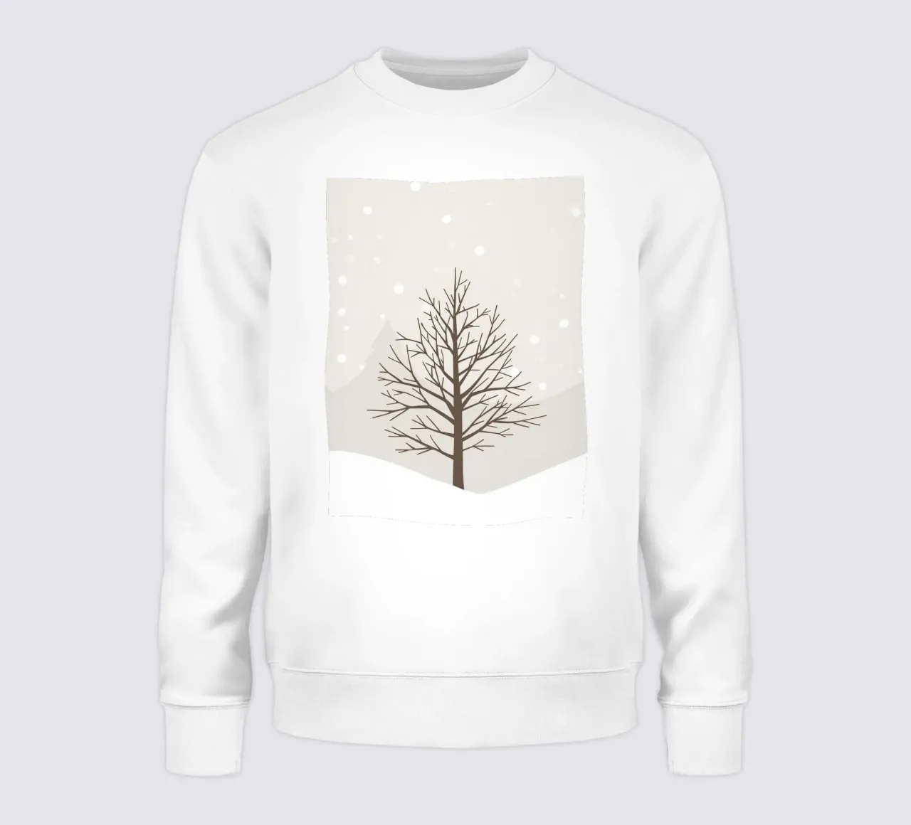 Albero invernale tranquillo felpa da Nordic Noel Studio