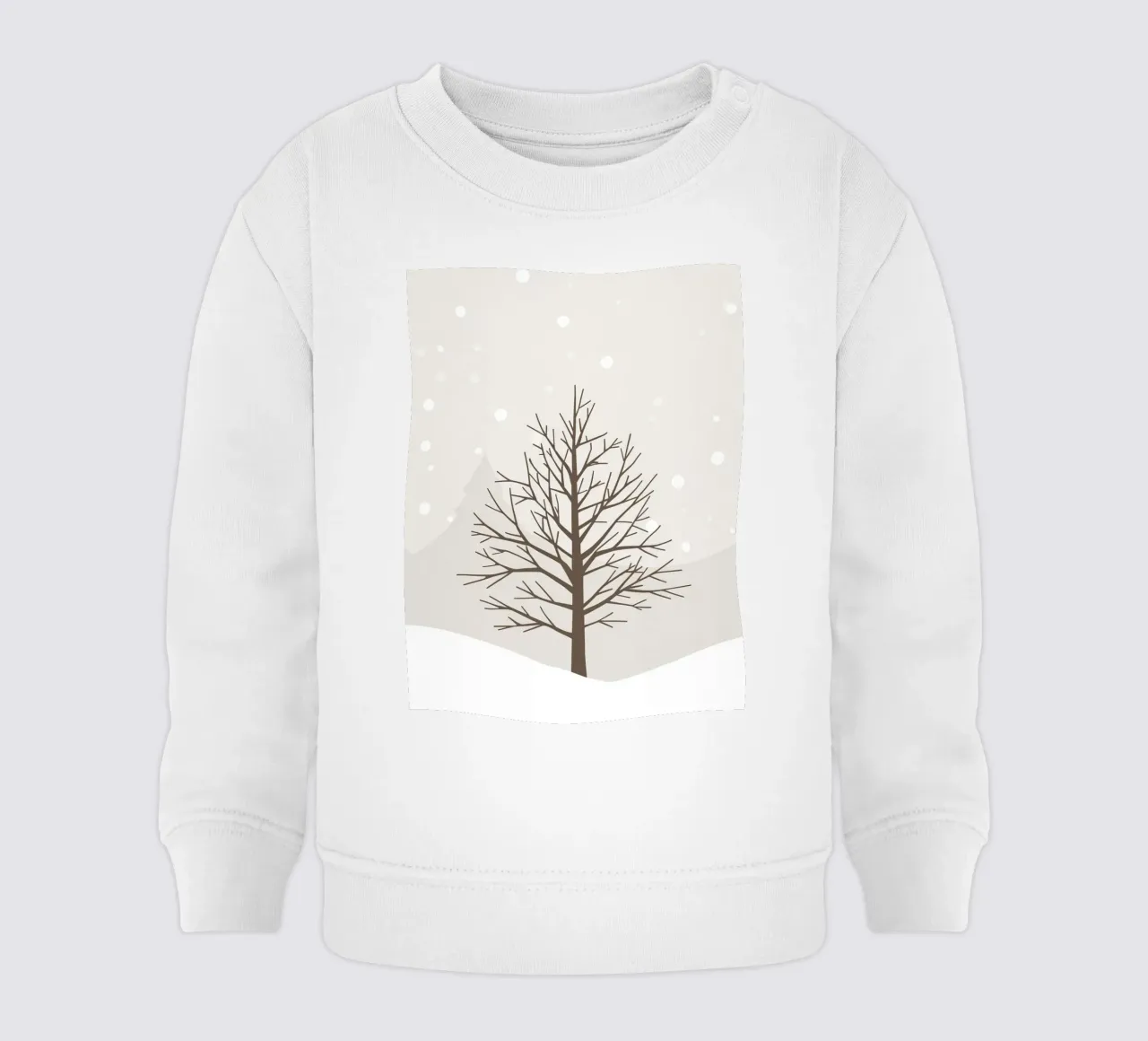 Albero invernale tranquillo felpa neonato da Nordic Noel Studio