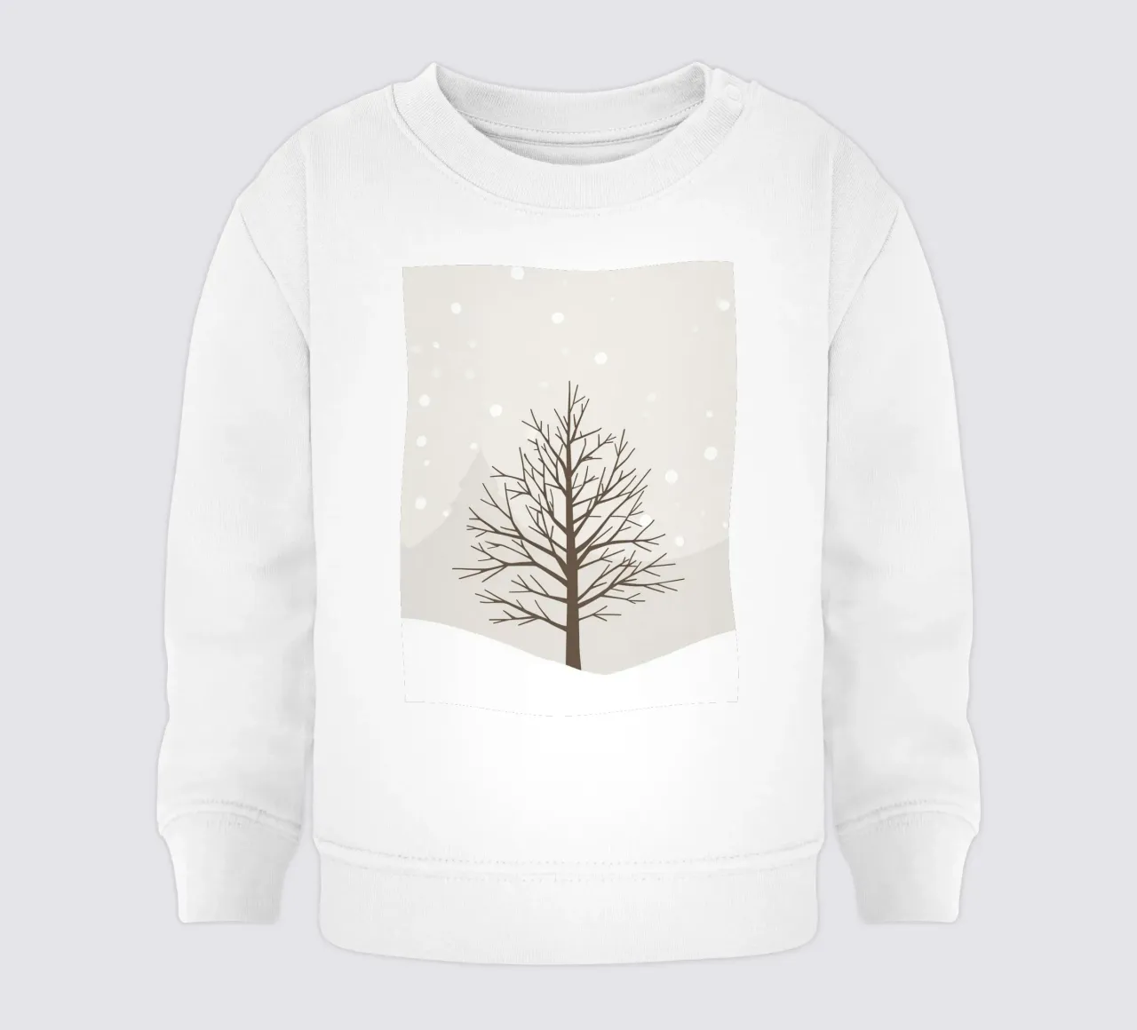 Albero invernale tranquillo felpa neonato da Nordic Noel Studio