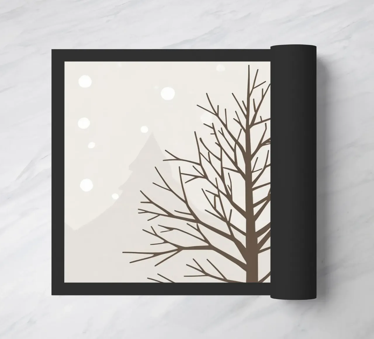 Albero invernale tranquillo zerbino da Nordic Noel Studio