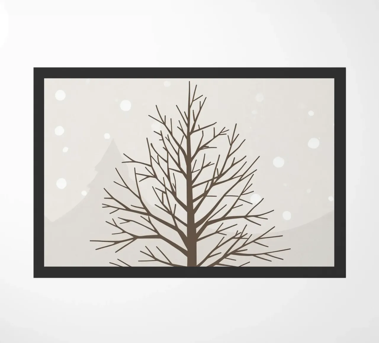 Albero invernale tranquillo zerbino da Nordic Noel Studio