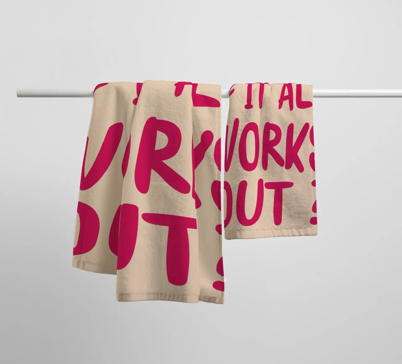 What If It All Works Out towel by PitaraS