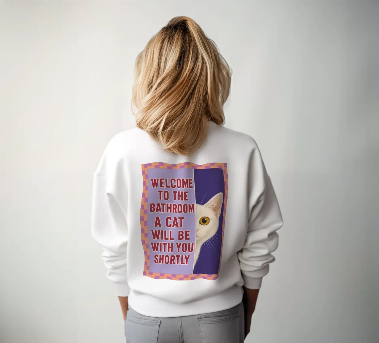 Benvenuti in bagno felpa da PitaraS