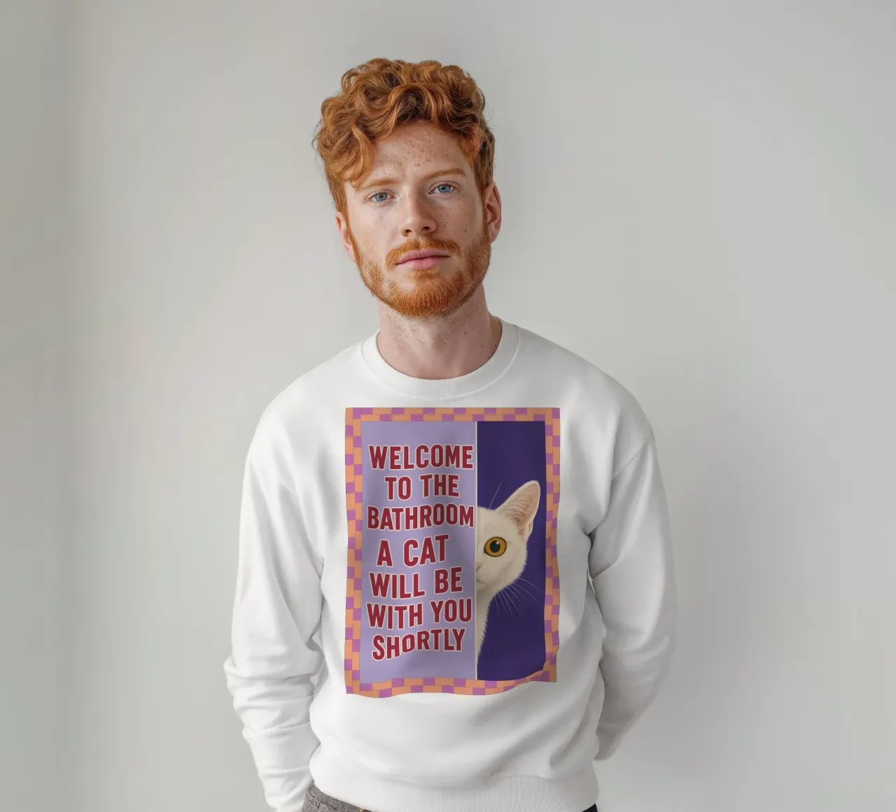 Benvenuti in bagno felpa da PitaraS