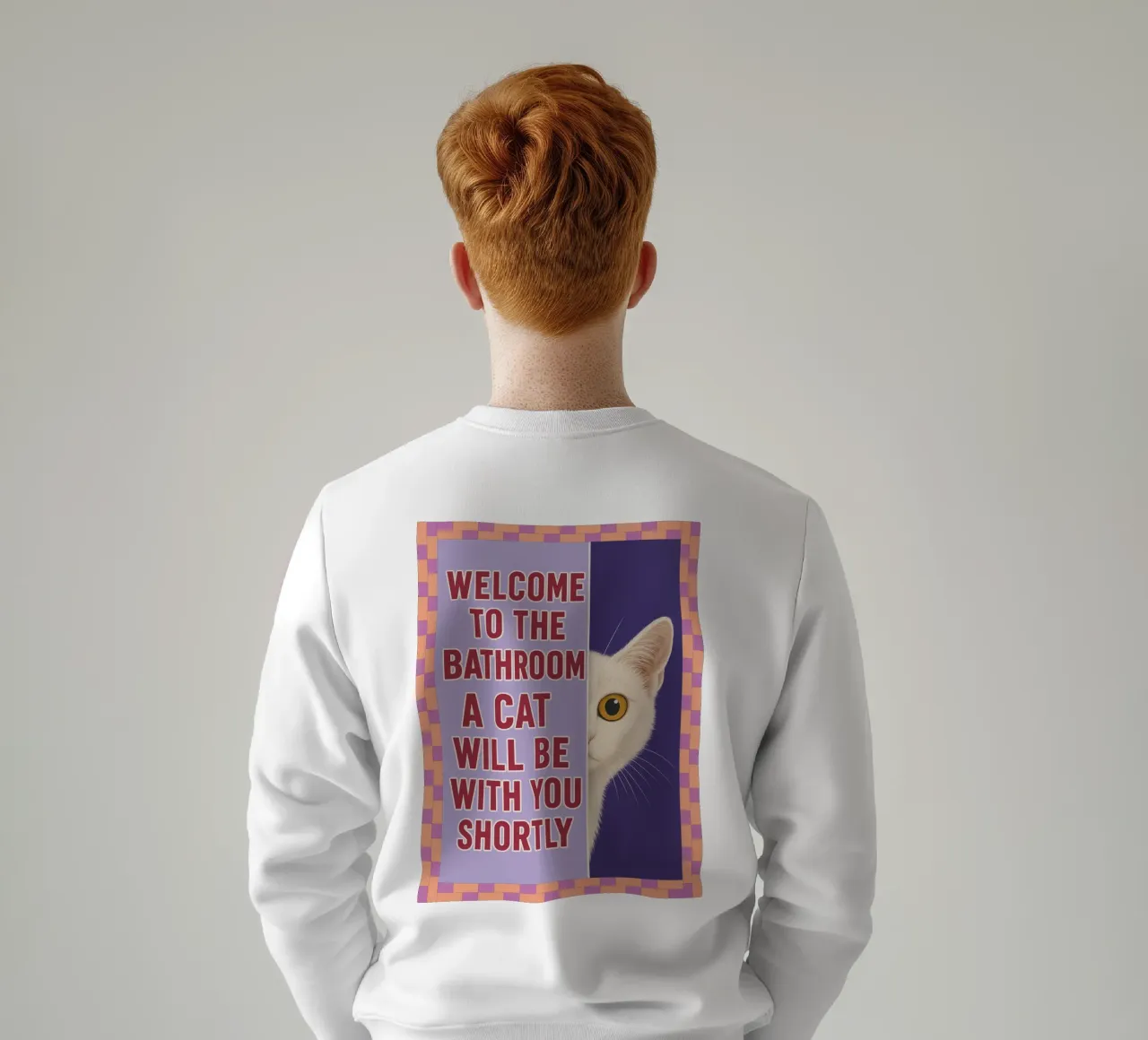 Benvenuti in bagno felpa da PitaraS