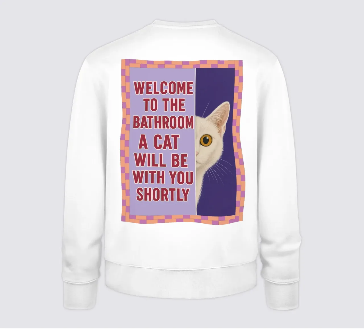 Benvenuti in bagno felpa da PitaraS