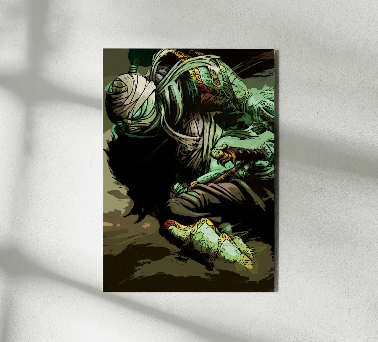 a Valorant game character alluminio dibond da AZR