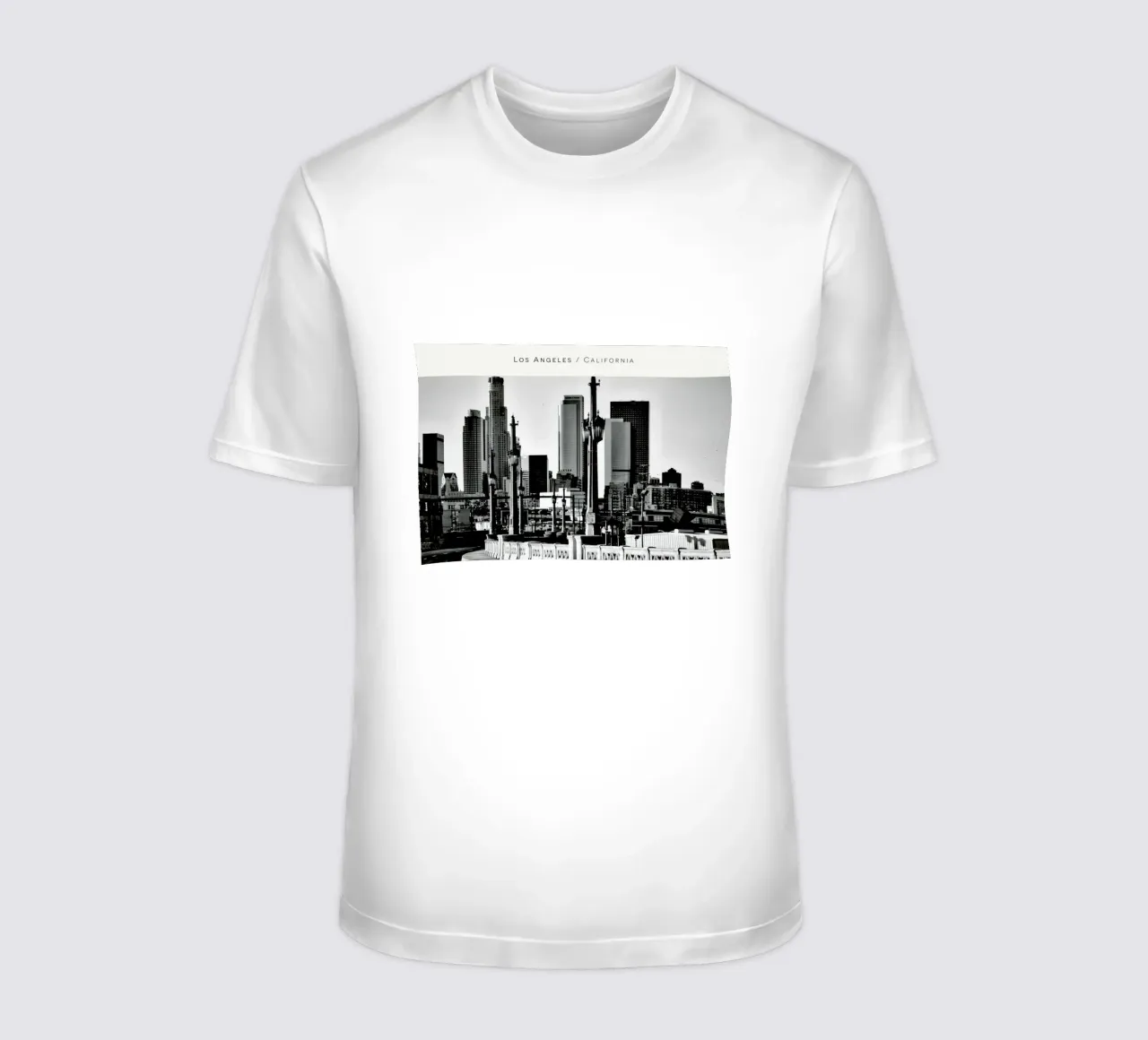 Los Angeles B&W t-shirt da In Full Color