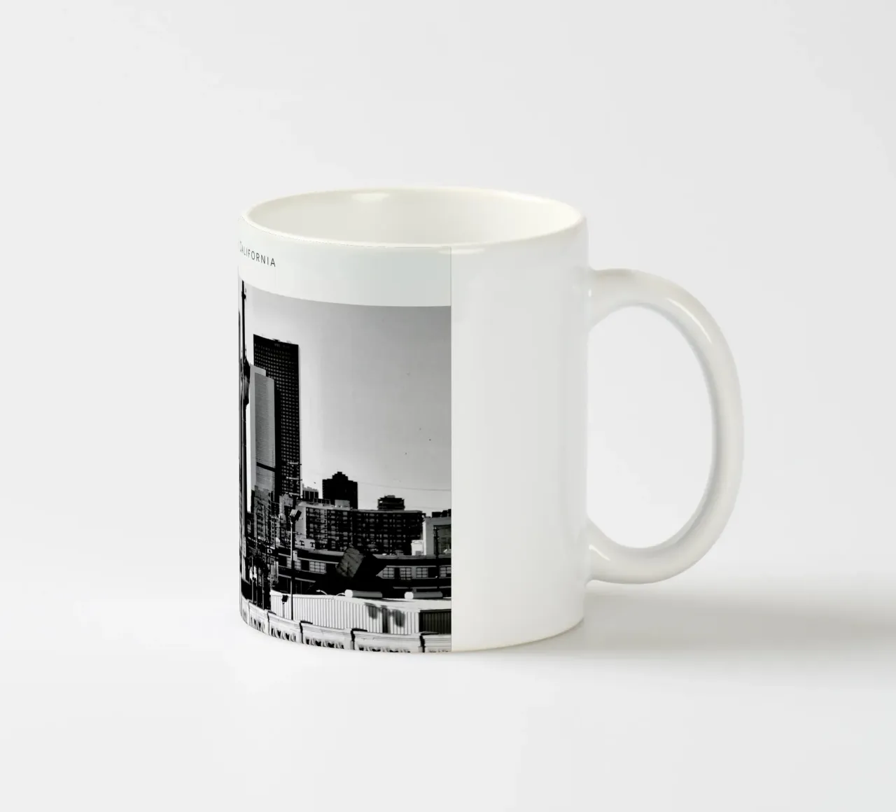 Los Angeles B&W tazza in ceramica da In Full Color