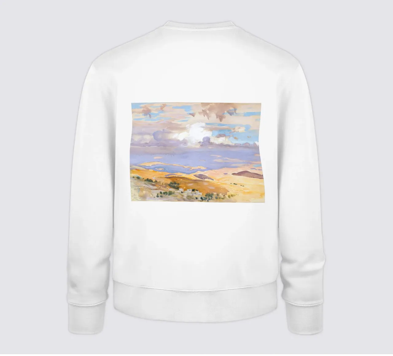 Paesaggio desertico ad acquerello felpa da Vintage Posters