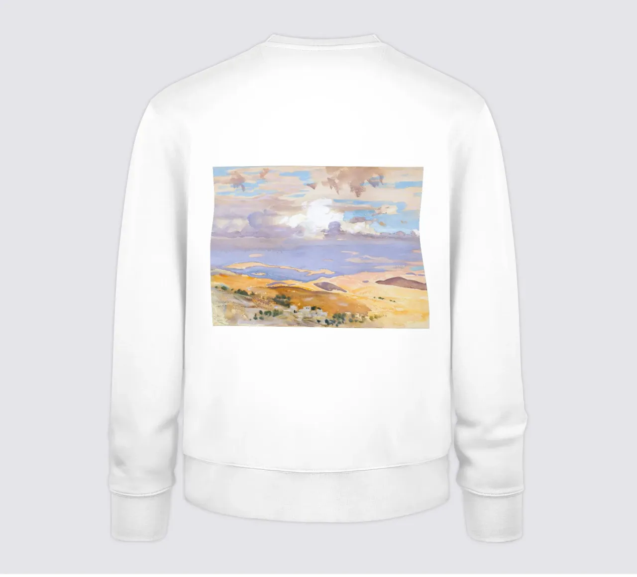 Paesaggio desertico ad acquerello felpa da Vintage Posters