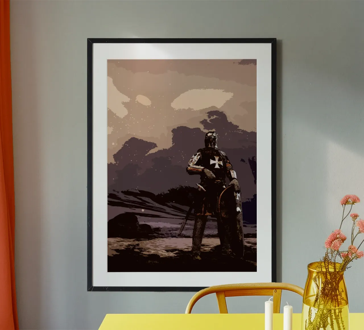 knight poster van AZR