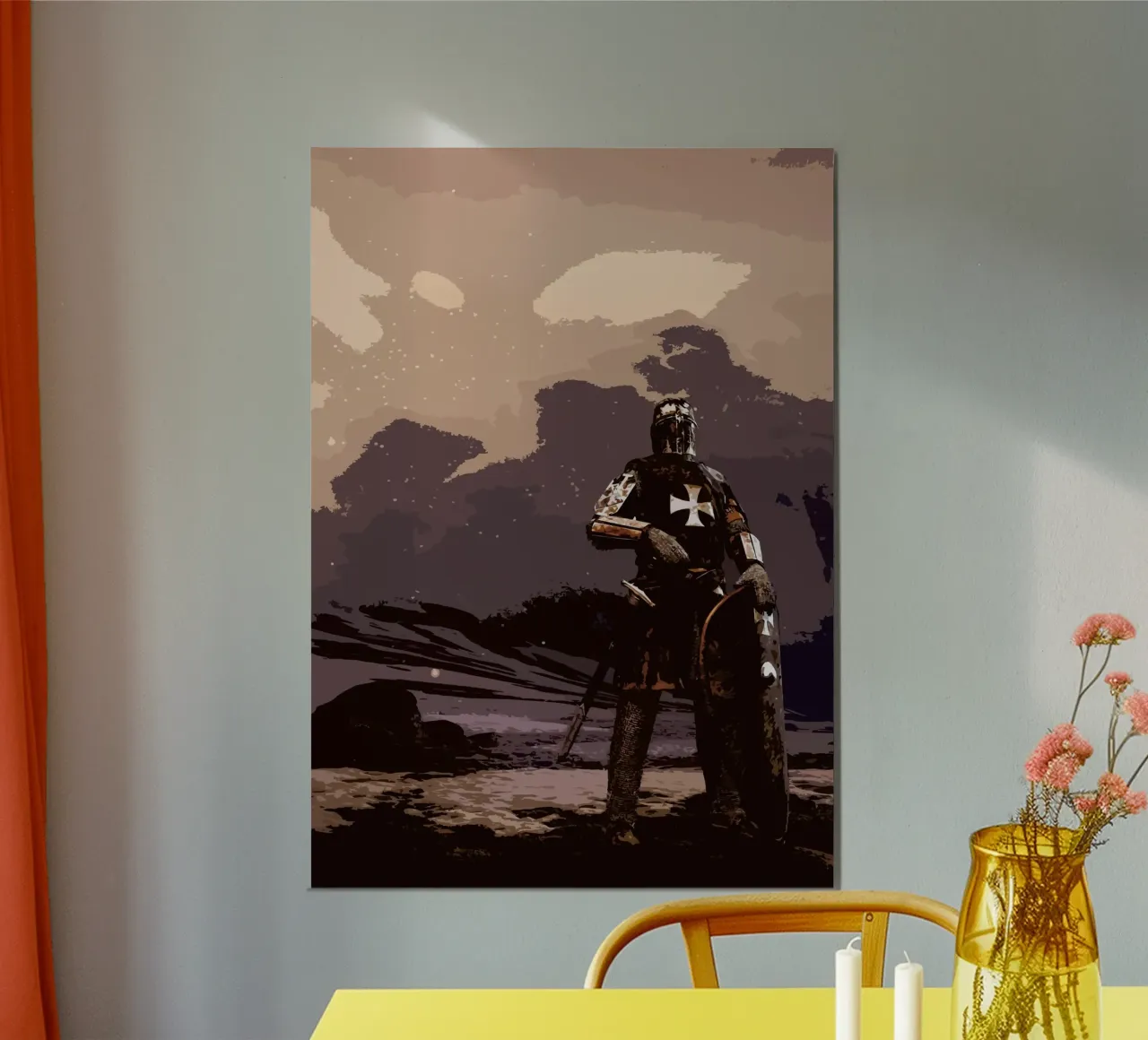 knight poster van AZR