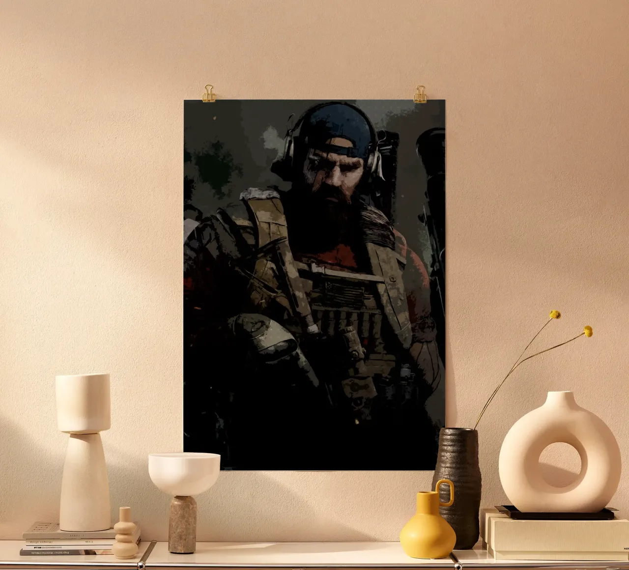 tom clancy poster by AZR