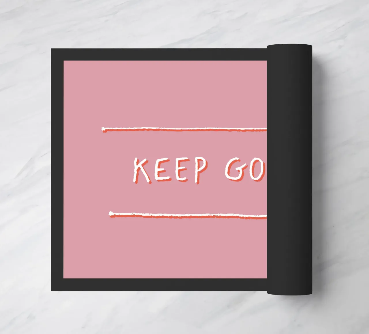 Keep going doormat by studio stine