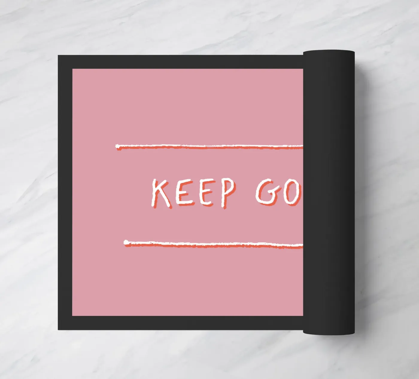 Keep going doormat by studio stine
