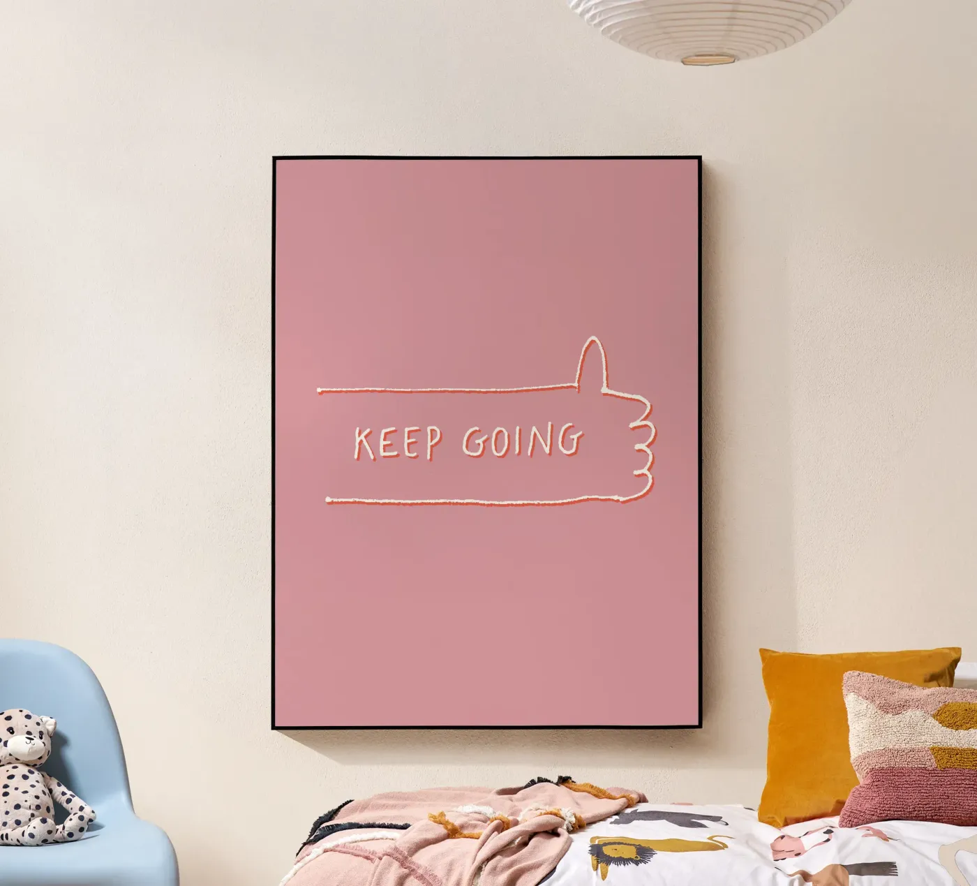Keep going acrylic glass by studio stine