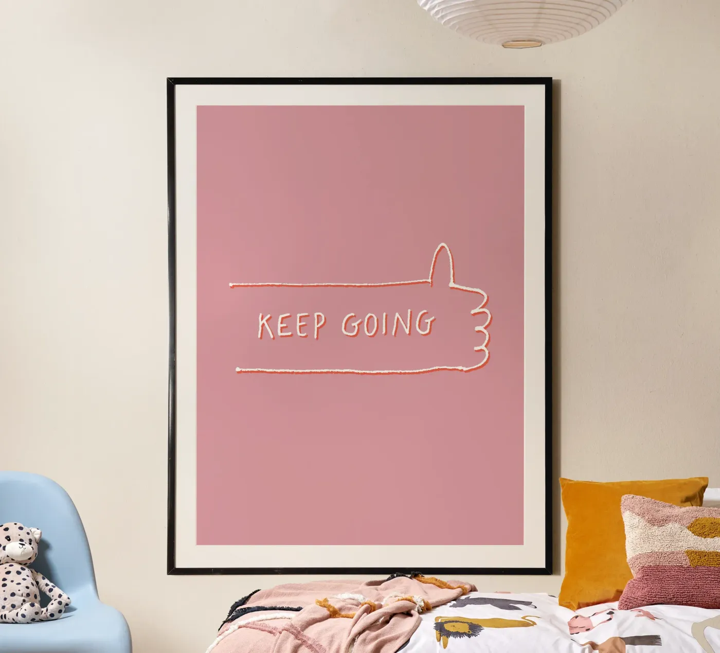 Keep going poster by studio stine