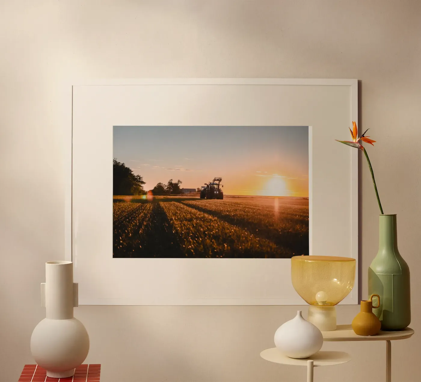 Ackerromantik poster van Sibbershusum