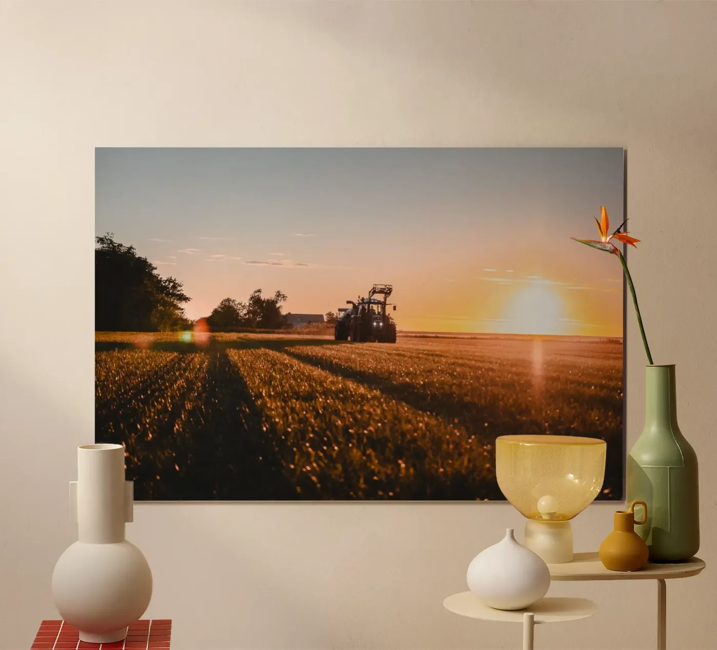 Ackerromantik poster van Sibbershusum