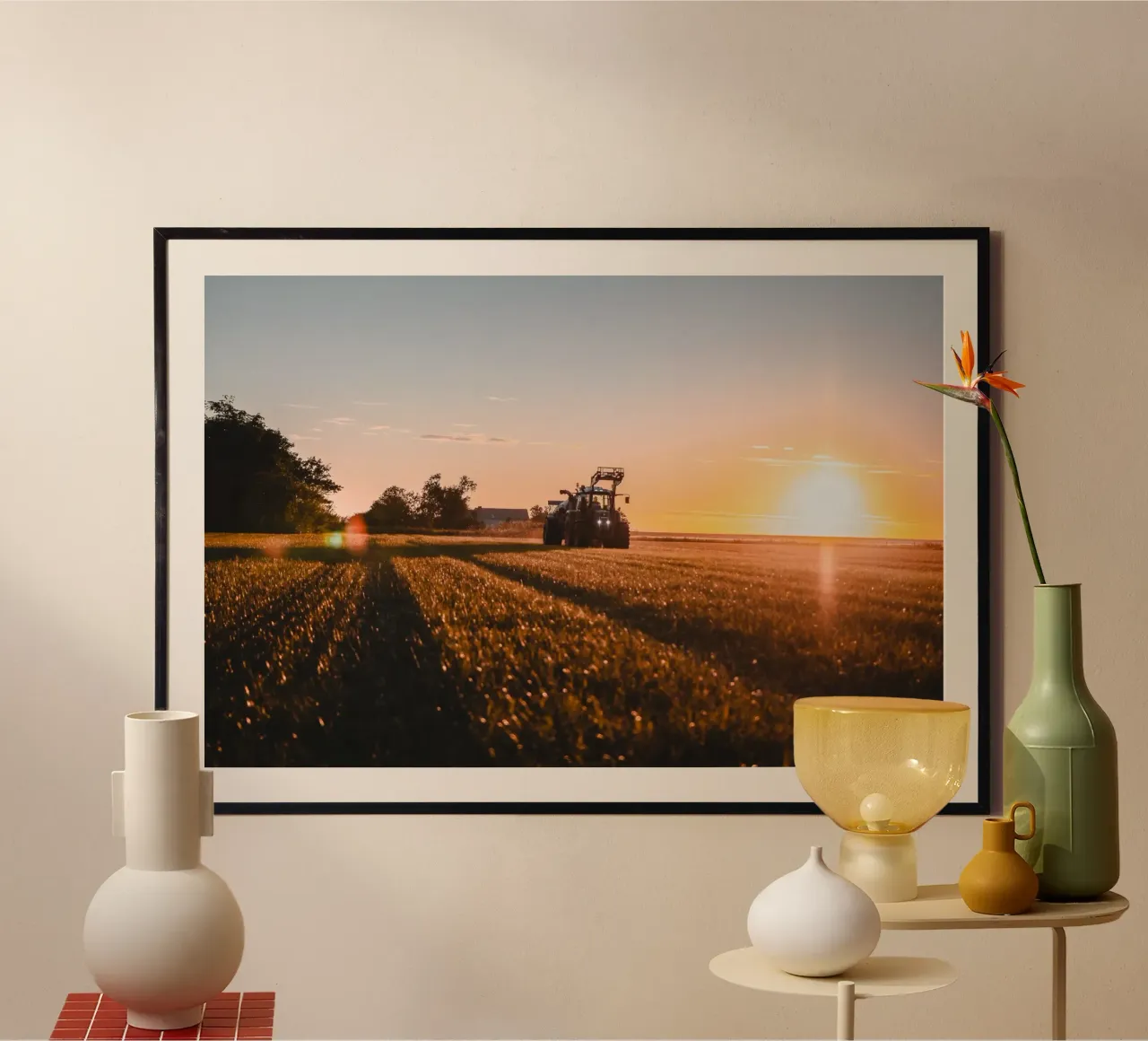 Ackerromantik poster van Sibbershusum