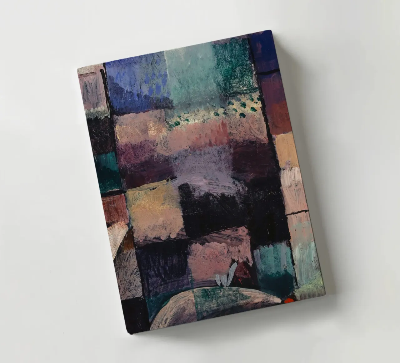 Abstract Color Block Painting notebook by Vintage Posters