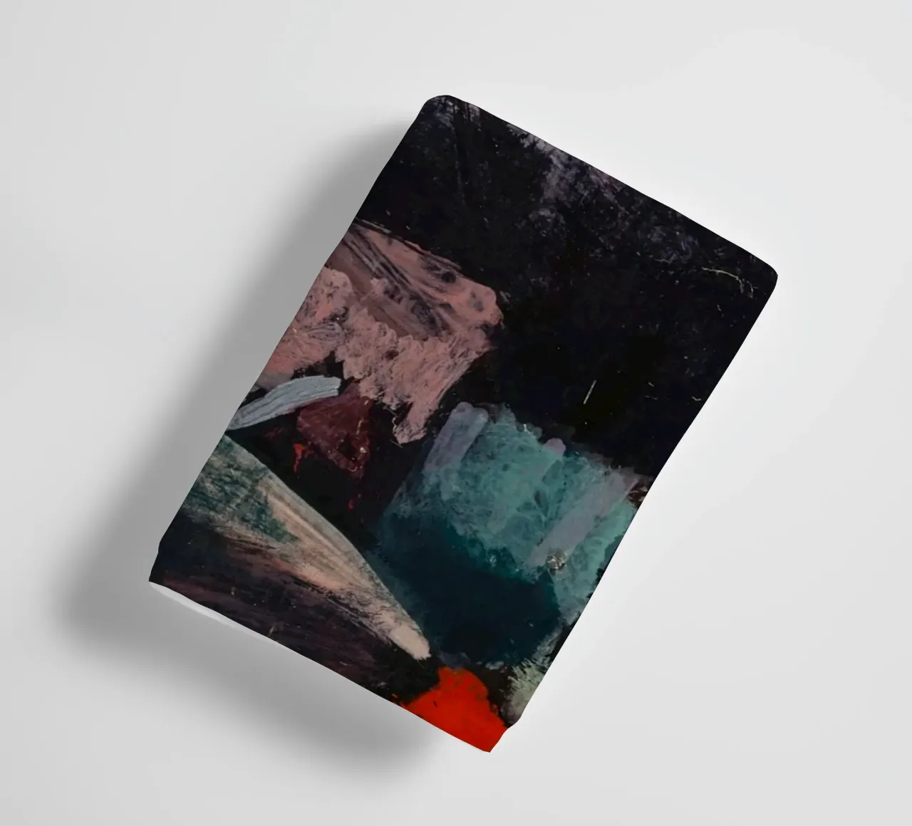 Abstract Color Block Painting towel by Vintage Posters