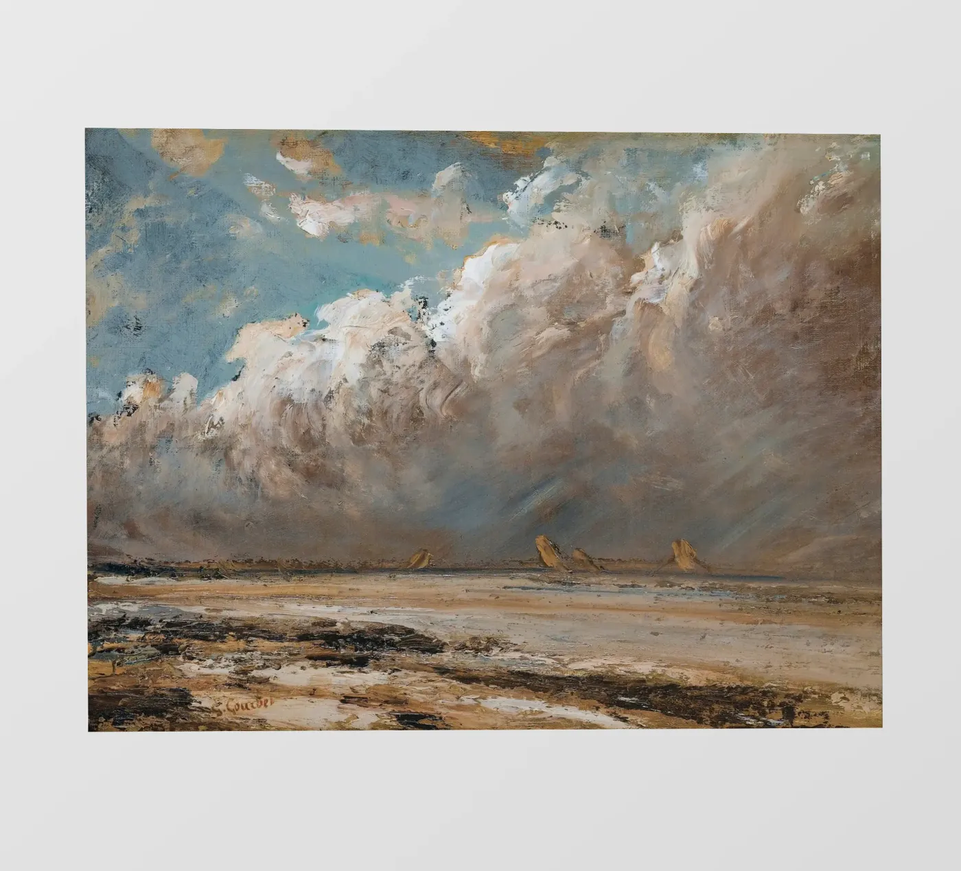 Dramatic Cloudscape Wall Art carta da parati fotografica da Vintage Posters