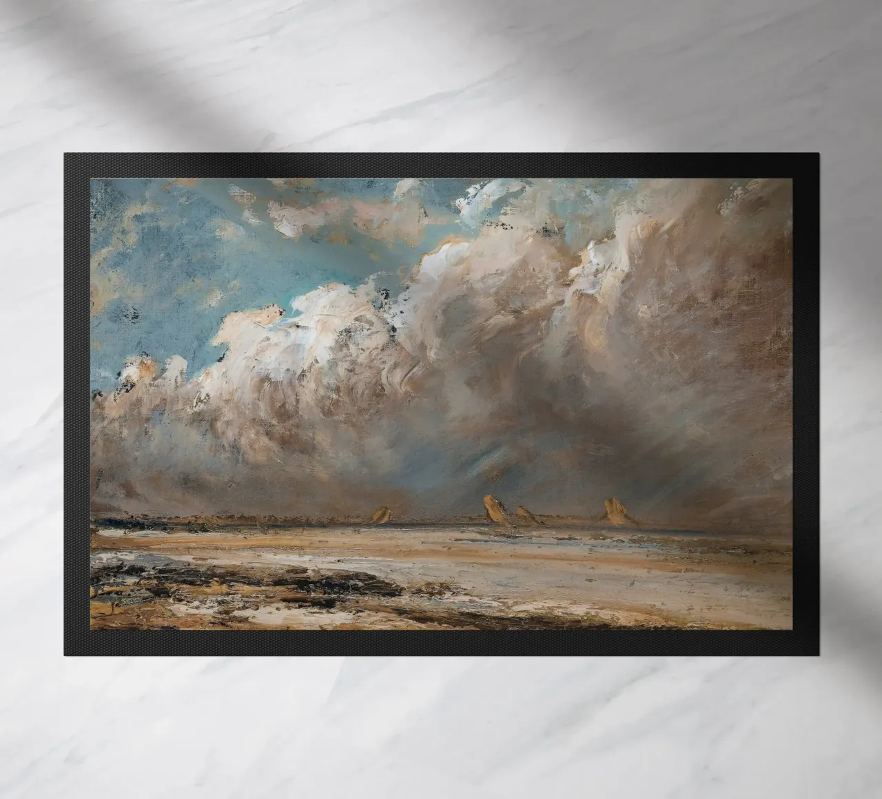 Dramatic Cloudscape Wall Art doormat by Vintage Posters