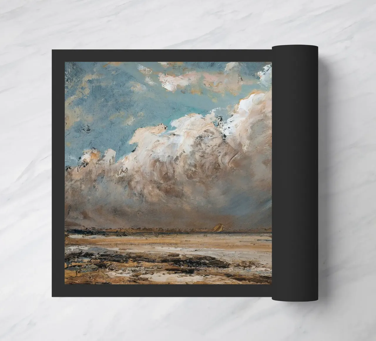 Dramatic Cloudscape Wall Art doormat by Vintage Posters