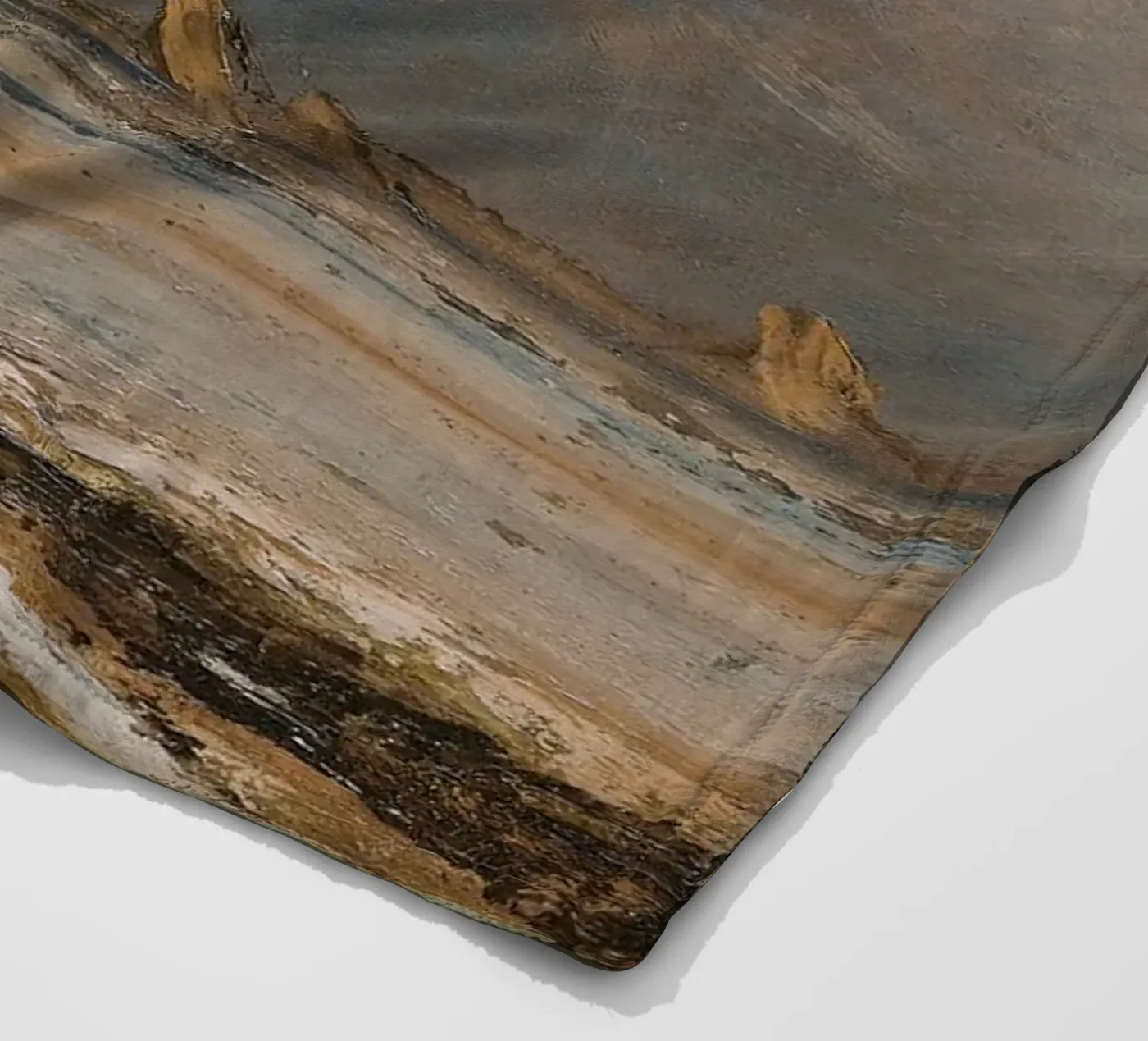 Art mural paysage nuageux dramatique plaid polaire de Vintage Posters