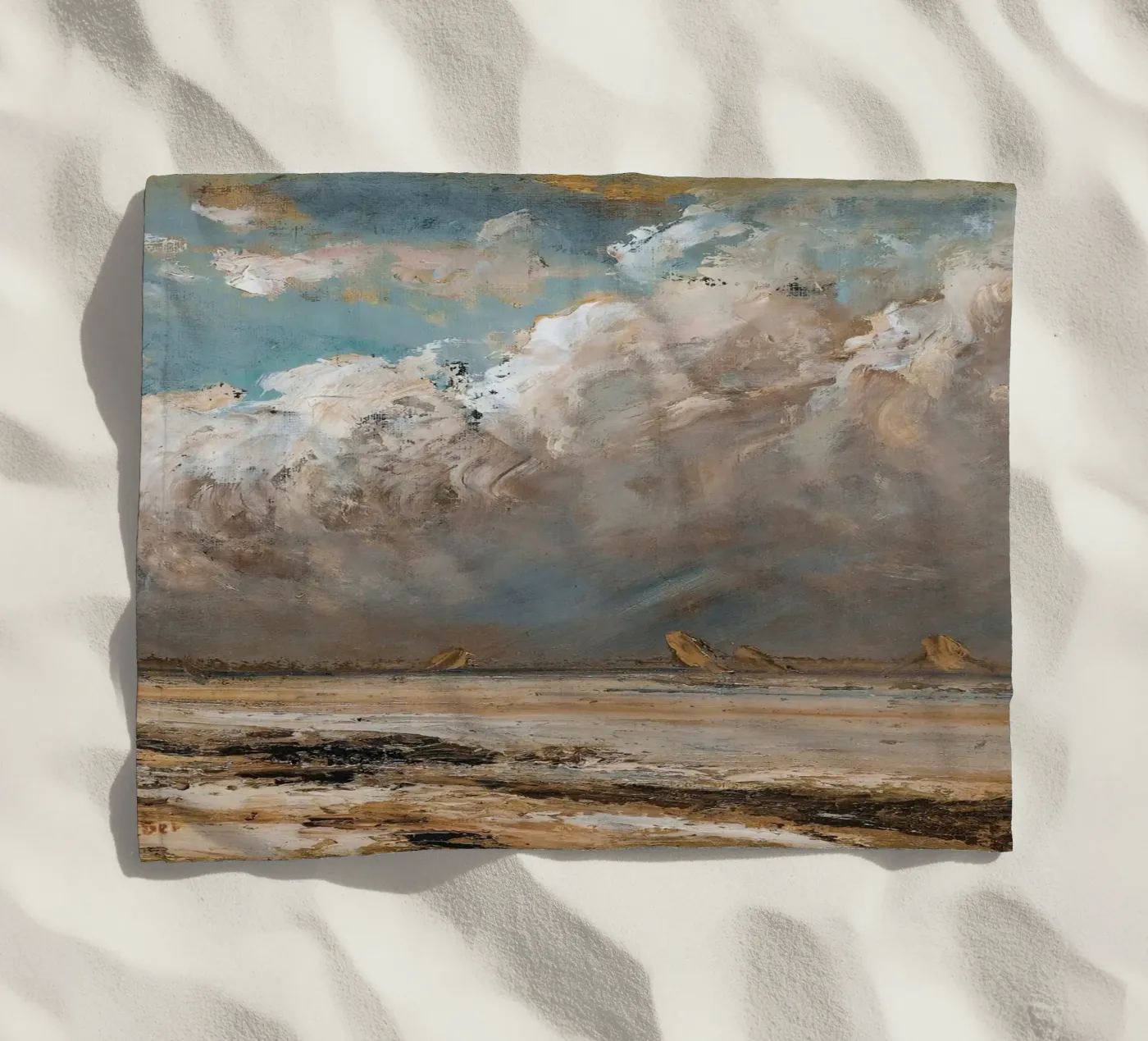 Dramatic Cloudscape Wall Art telo mare da Vintage Posters